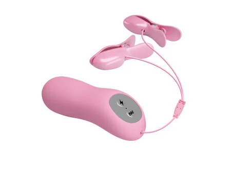 Pinza para Pezones con Vibracion y Electro Shock