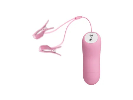 Pinza para Pezones con Vibracion y Electro Shock