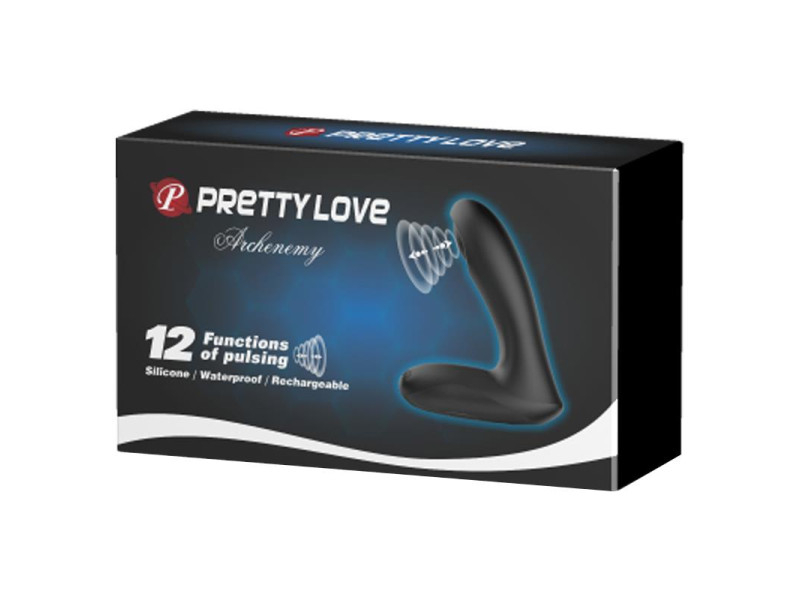 Estimulador Anal y Prostatico Archenemy Pulsing USB Silicona