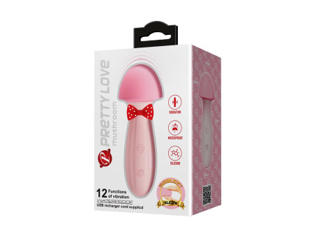 Mushroom Vibrador Masajeador Silicona USB