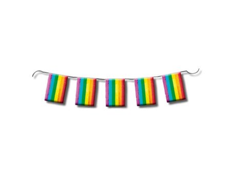 Guirnalda Colores Bandera LGBT