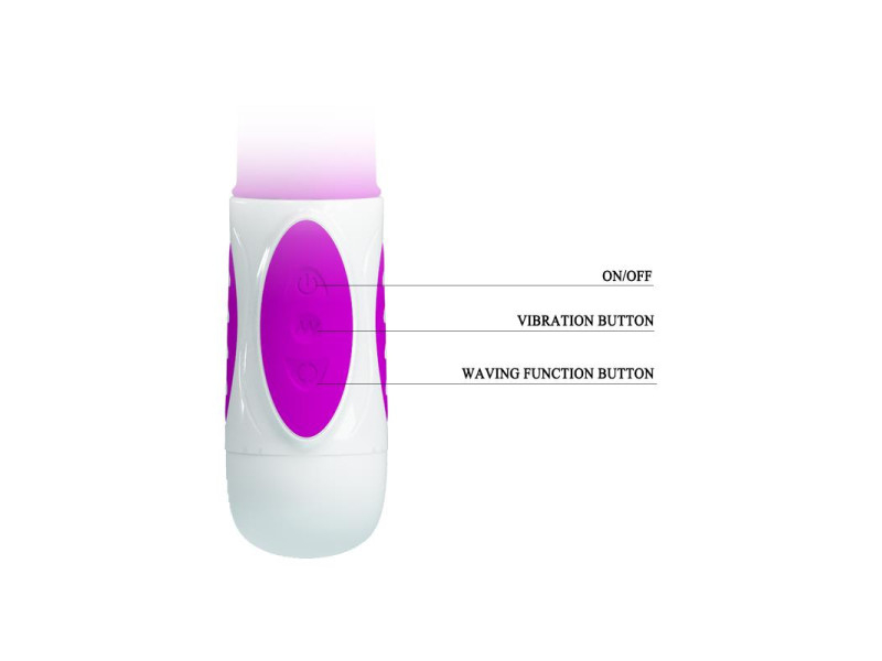 Vibrador Hugh Color Rosa