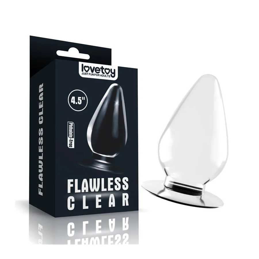Plug Anal Flawless Clear 45 Transparente