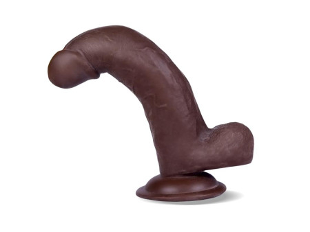 Slidy Dildo Realista Dual Layer Retractil y Orientable 8