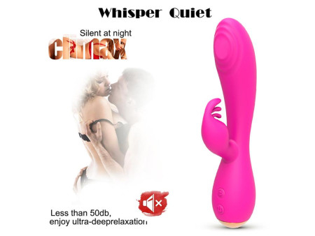 Conejito Vibrador Magic Stick con Pulsacion Fucsia Conejito Vibrador Magic Stick con Pulsacion Fucsia