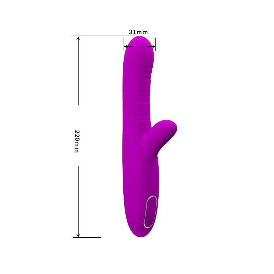 Angelique Vibrador con Movimiento Finger USB