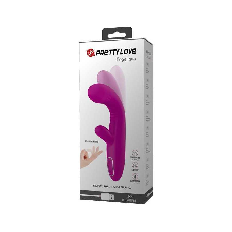 Angelique Vibrador con Movimiento Finger USB