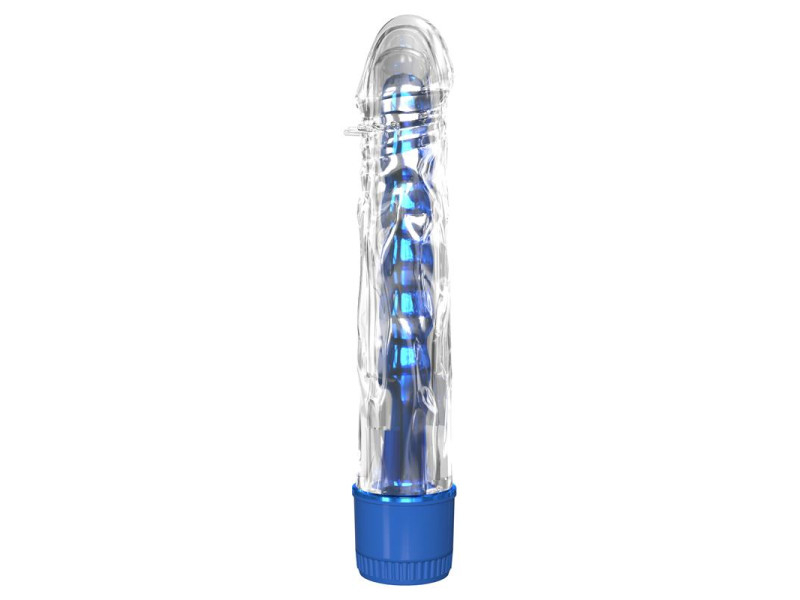 Vibrador Mr Twister Azul Metalico 17 cm