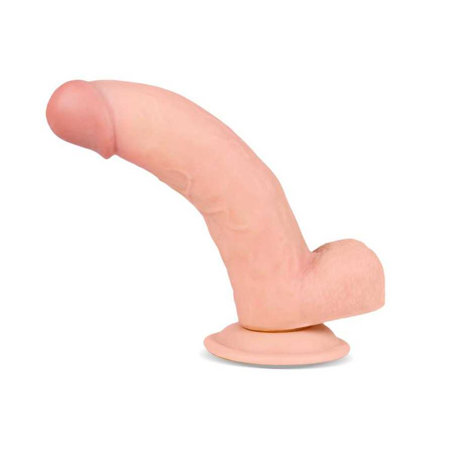 Slidy Dildo Realista Dual Layer Retractil y Orientable 8