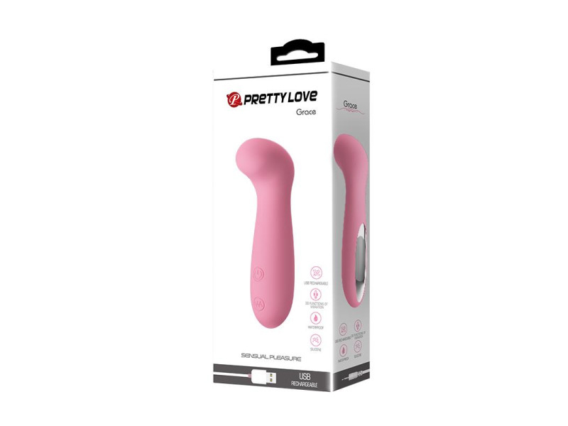 Vibrador Grace Color Rosa Claro CL50