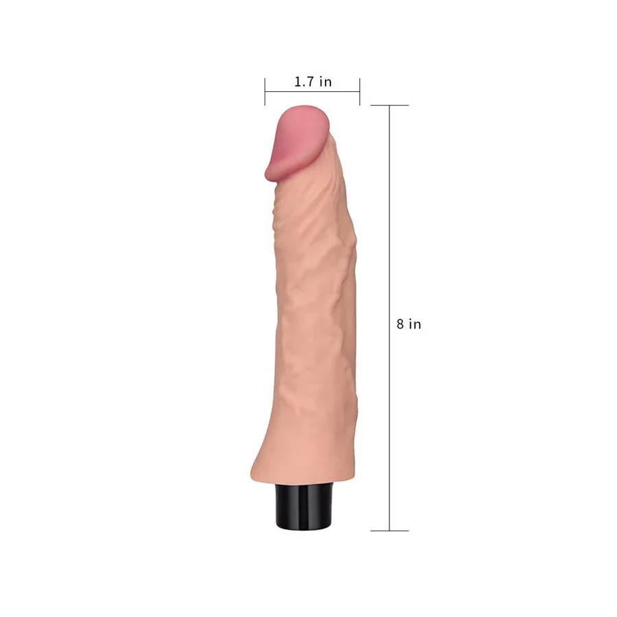 Vibrador Real Softee 8 Natural