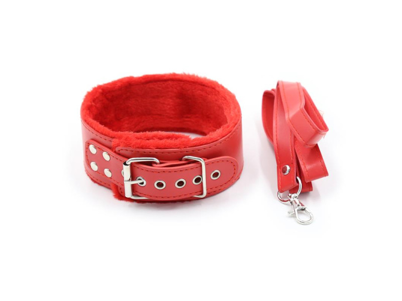 Set de Bondage 10 Piezas Rojo