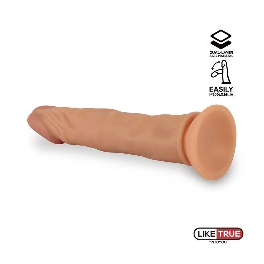 Lenser Dildo Realista Articulable Posable 8 Natural