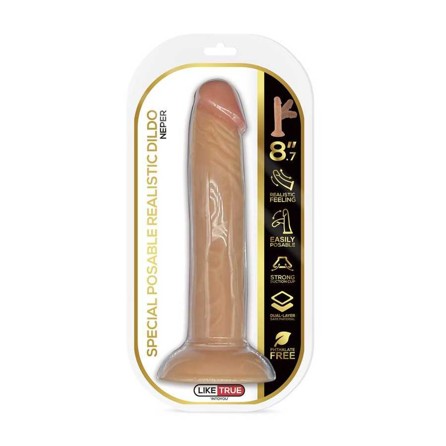 Neper Dildo Realista Articulable Posable 87 Natural