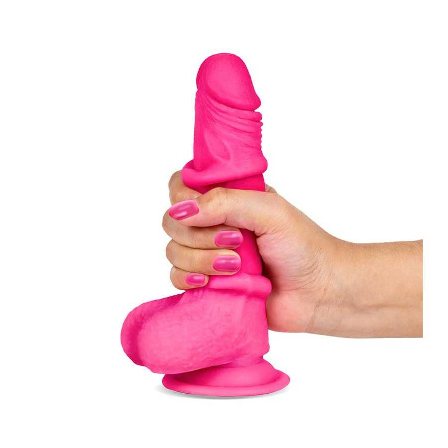 Slidy Dildo Realista Dual Layer Retractil y Orientable 7