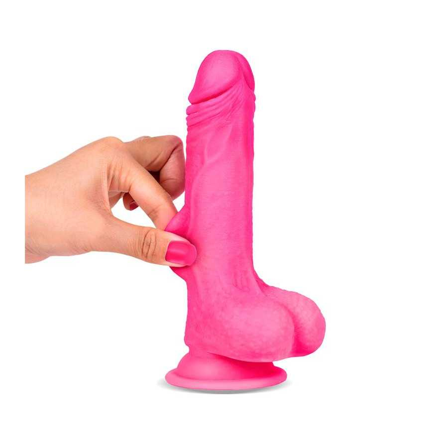 Slidy Dildo Realista Dual Layer Retractil y Orientable 7