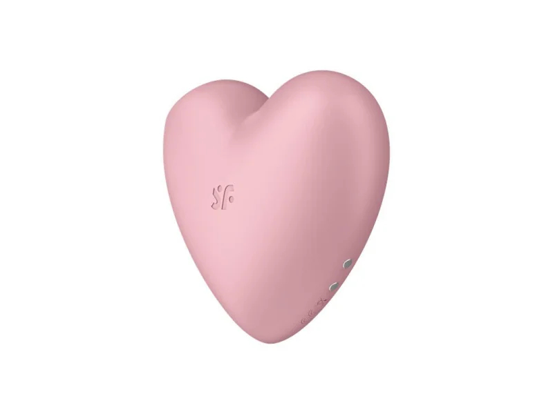 Cutie Heart Succionador de Clitoris y Vibracion Rosa