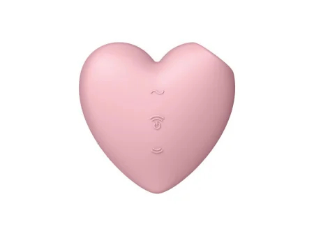 Cutie Heart Succionador de Clitoris y Vibracion Rosa