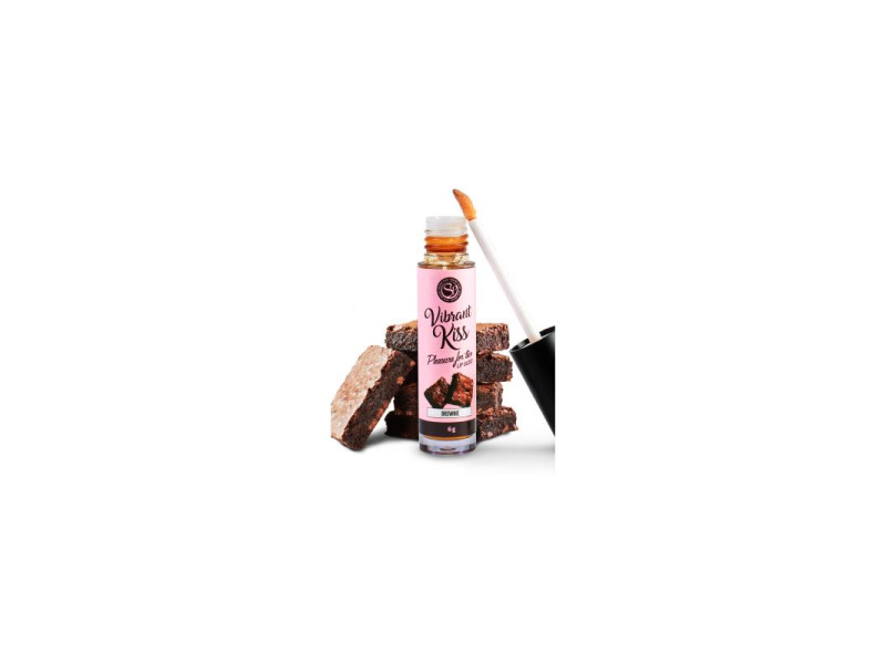 Lip Gloss Vibrant Kiss Sabor Brownie Lip Gloss Vibrant Kiss Sabor Brownie
