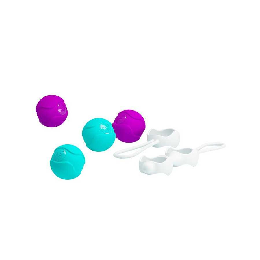 Bolas Kegel Orgasmic Balls Rosa y Azul