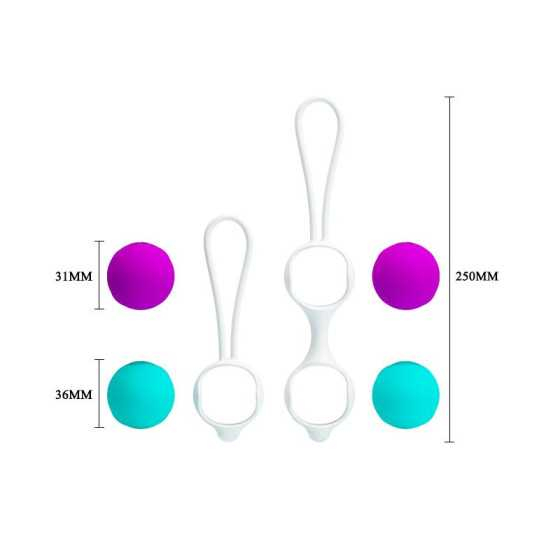 Bolas Kegel Orgasmic Balls Rosa y Azul