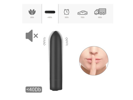 Magny Bala Vibradora Recargable USB Magnetico