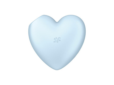 Cutie Heart Succionador de Clitoris y Vibracion Azul