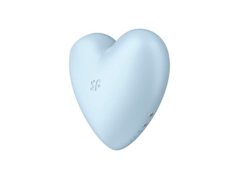 Cutie Heart Succionador de Clitoris y Vibracion Azul