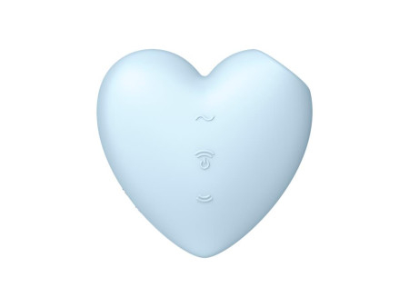 Cutie Heart Succionador de Clitoris y Vibracion Azul