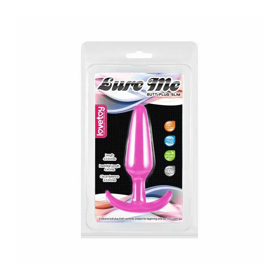 Plug Anal Lure Me Talla S Rosa