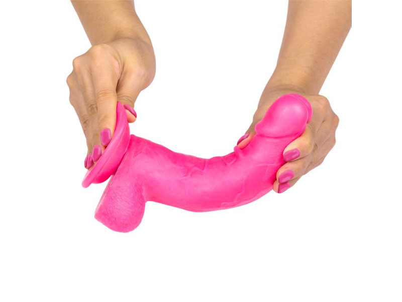 Slidy Dildo Realista Dual Layer Retractil y Orientable 8
