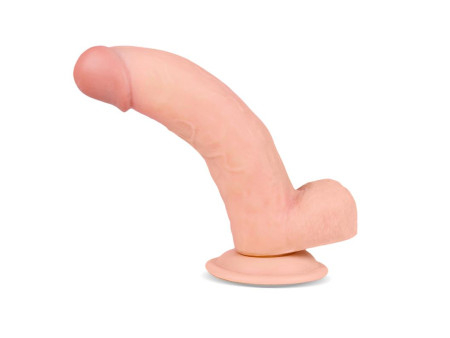 Slidy Dildo Realista Dual Layer Retractil y Orientable 8
