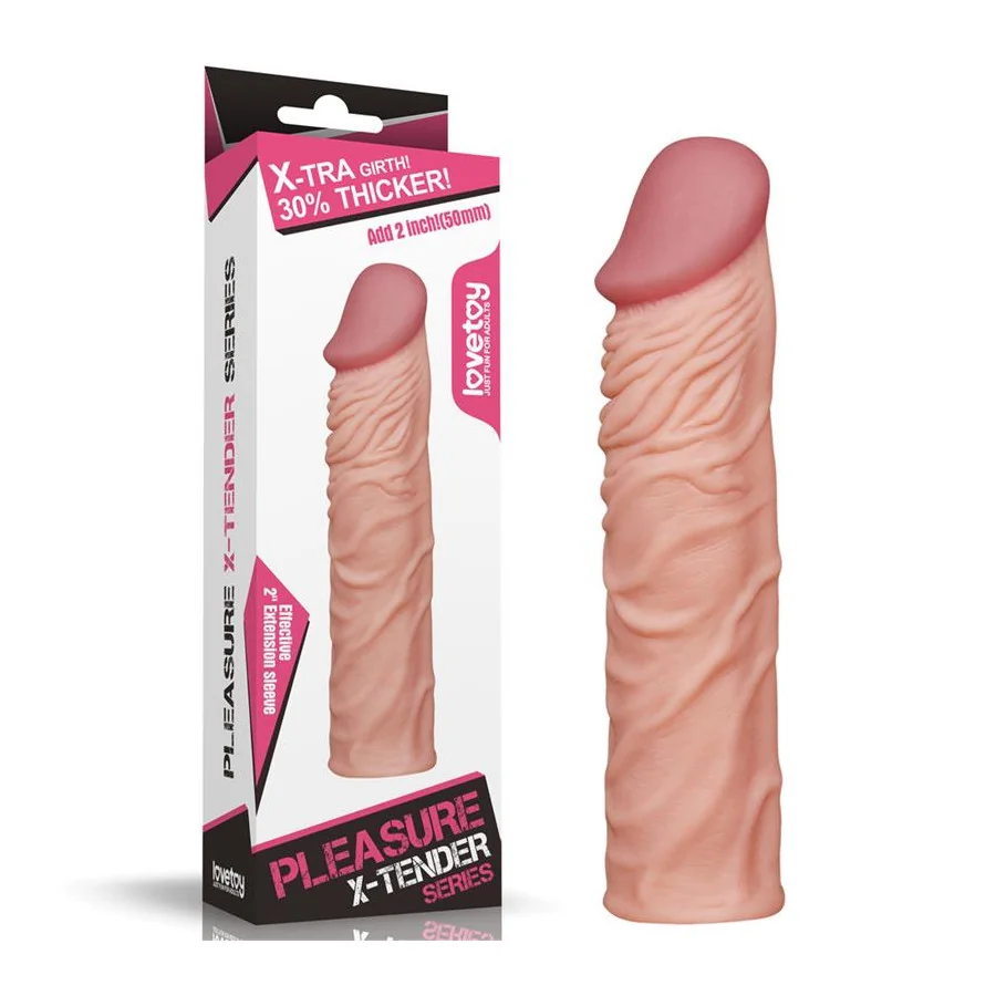 Funda para el Pene Add 2 Pleasure X Tender Natural