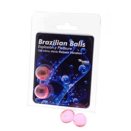 Set 2 Brazilian Balls Excitante Efecto Refresh Vibracion