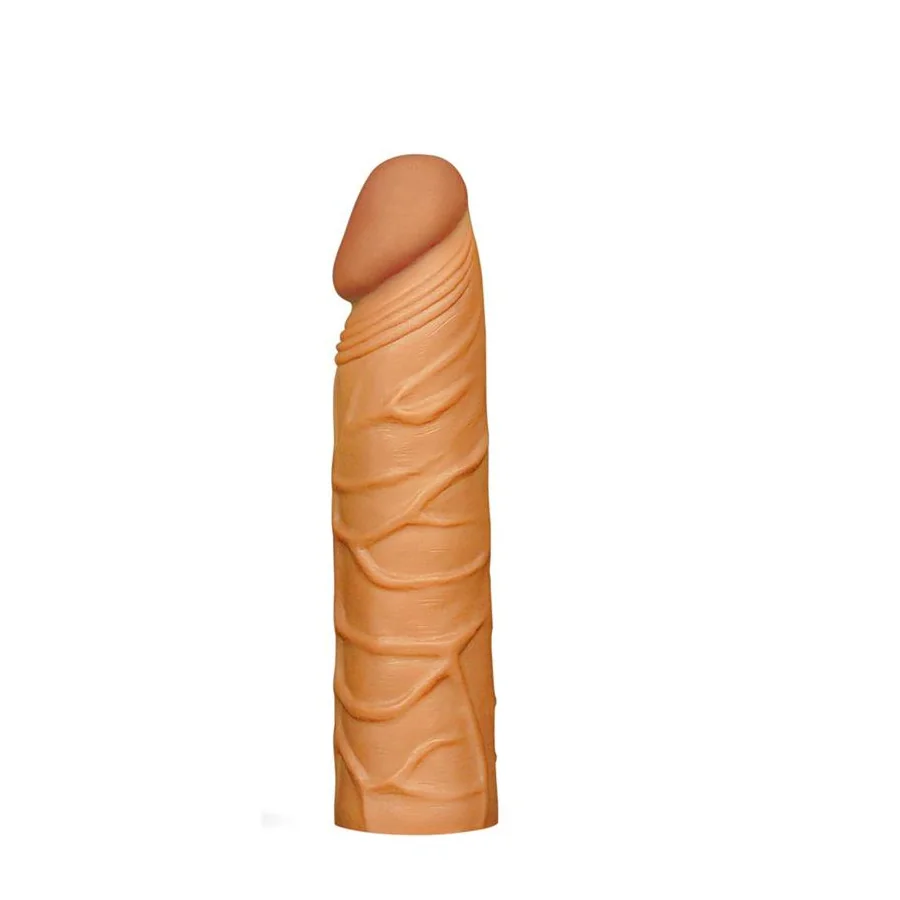 Funda para el Pene Pleasure X Tender Marron Funda para el Pene Pleasure X Tender Marron