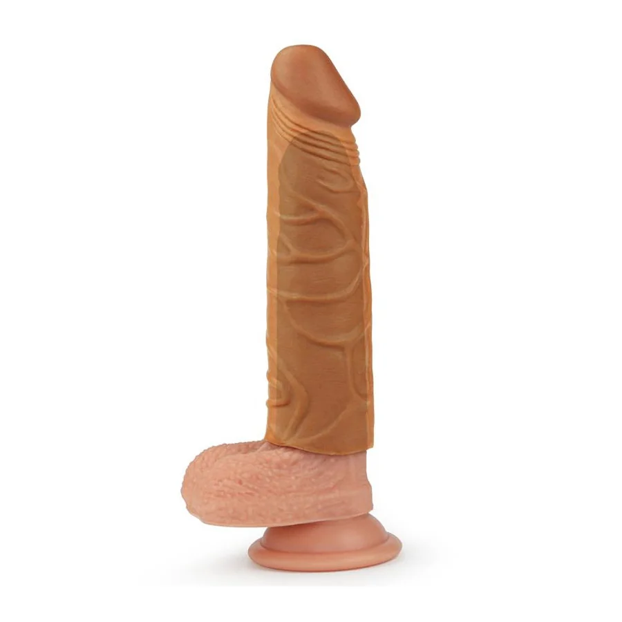 Funda para el Pene Pleasure X Tender Marron