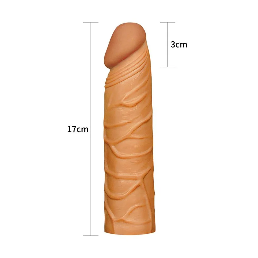 Funda para el Pene Pleasure X Tender Marron