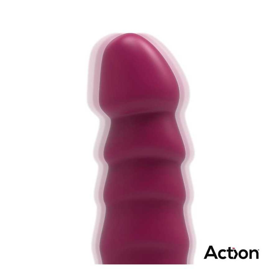 Rocket Vibrador con Thrusting Ultra Jet Thruster con Potente Ventosa