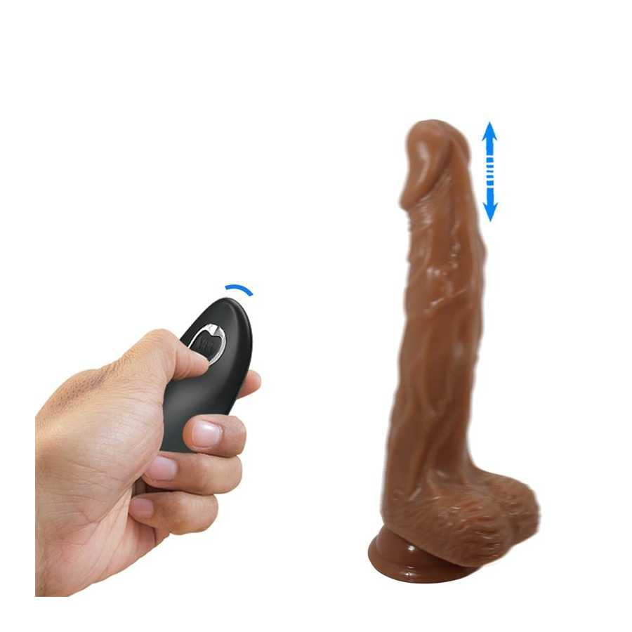 Bodach Dildo con Vibracion Rotacion y Thrusting