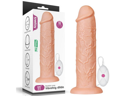 Dildo King 11 con Vibracion Natural