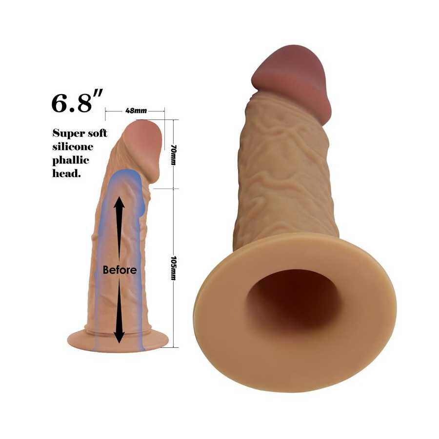 Draven Arnes Universal Ajustable con Dildo Hueco con Vibracion