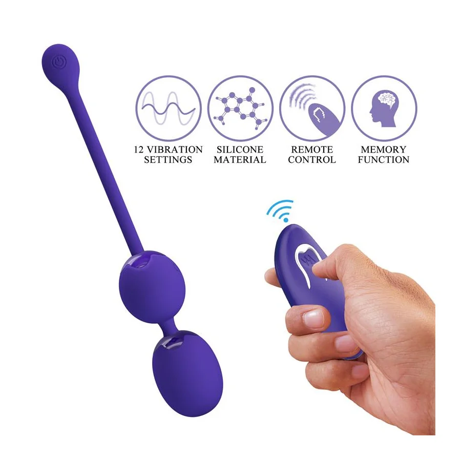 Willie Youth Bolas Kegel con Vibracion y Control Remoto