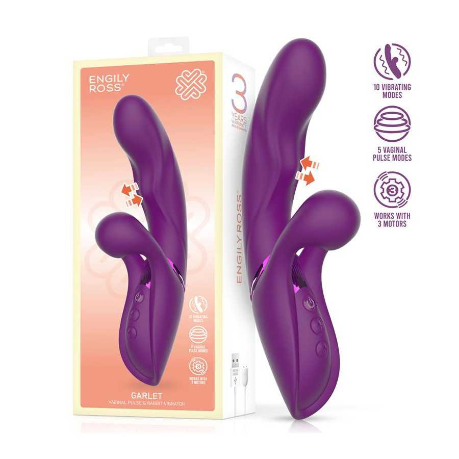 Garlet Vibrador con Bola de Pulsacion 3 Motores