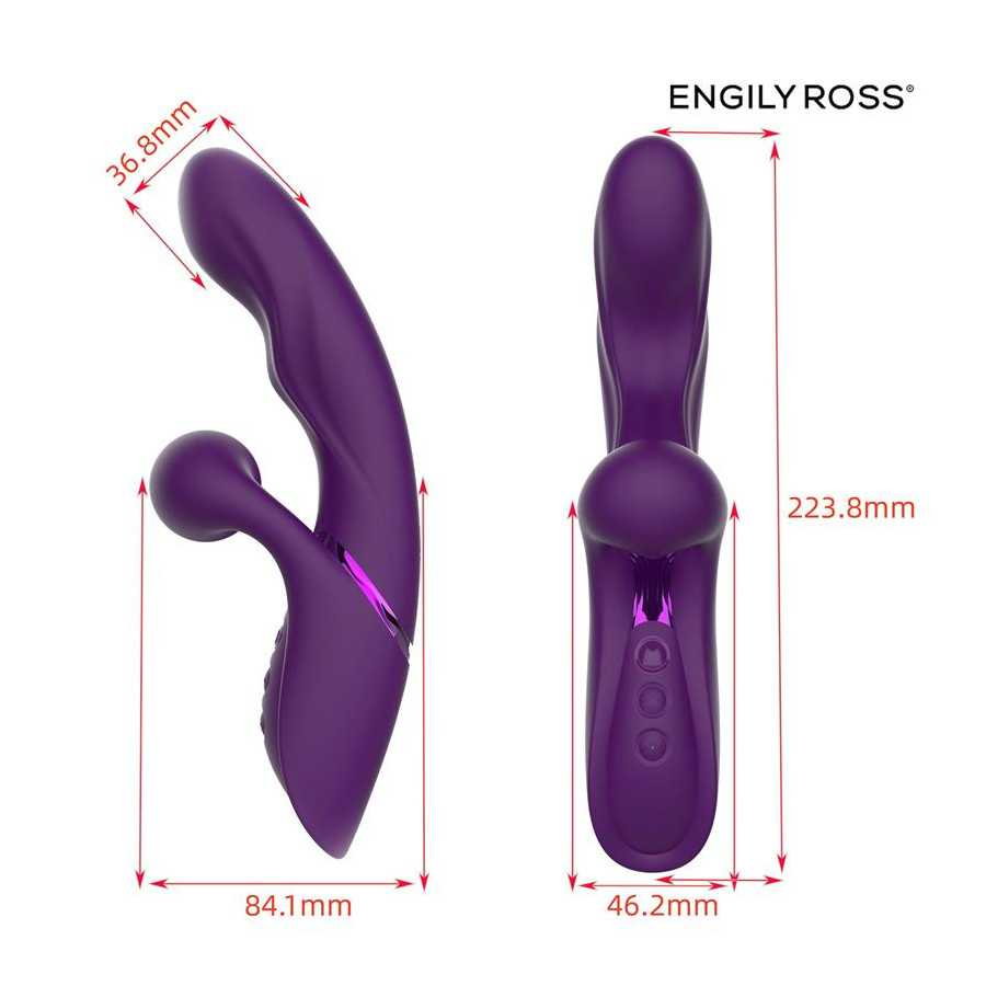 Garlet Vibrador con Bola de Pulsacion 3 Motores