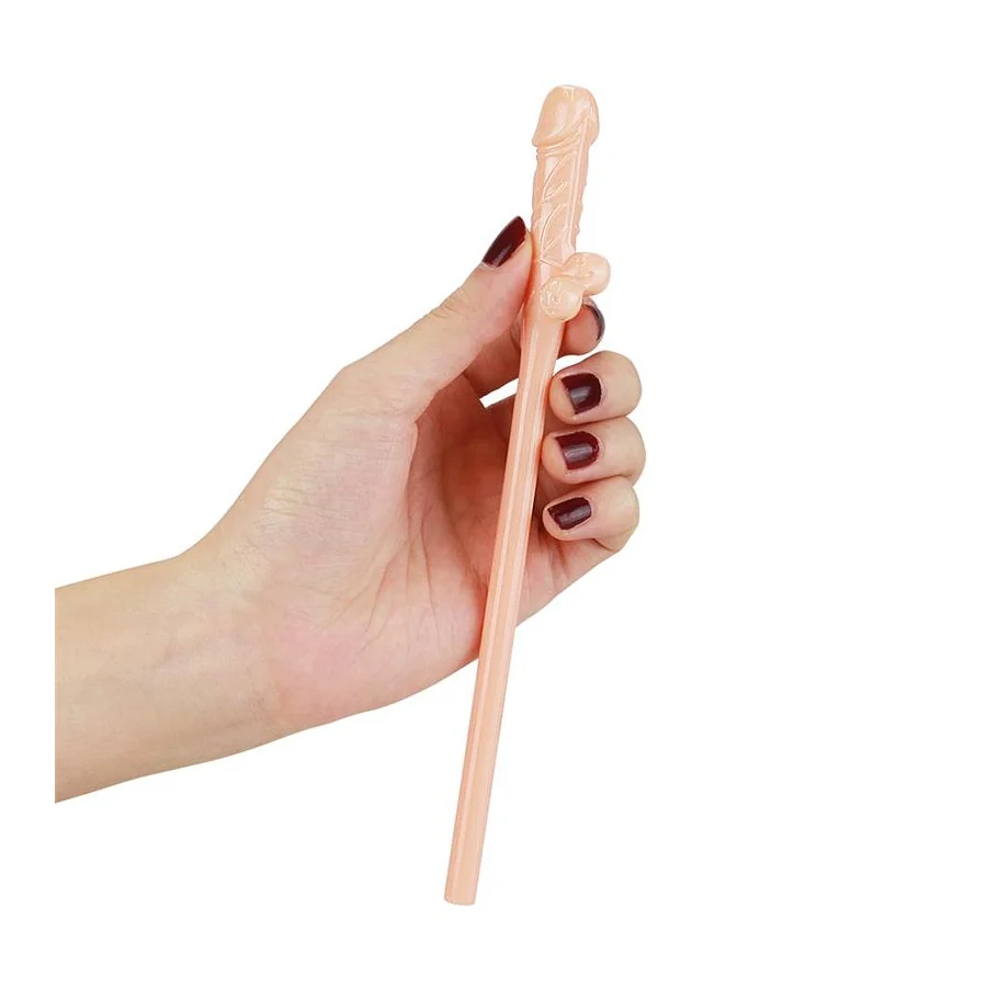 Pajita de Pene Pack de 9