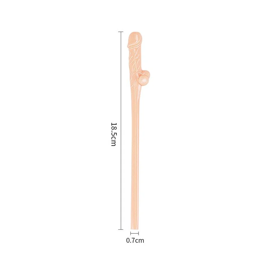 Pajita de Pene Pack de 9