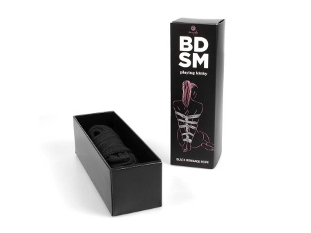 Cuerda para Bondage 10 m Negra