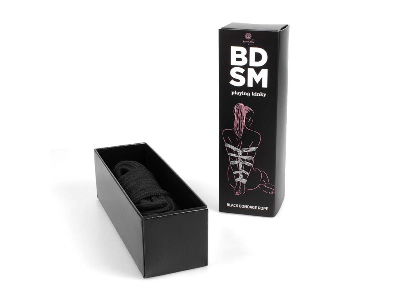 Cuerda para Bondage 10 m Negra