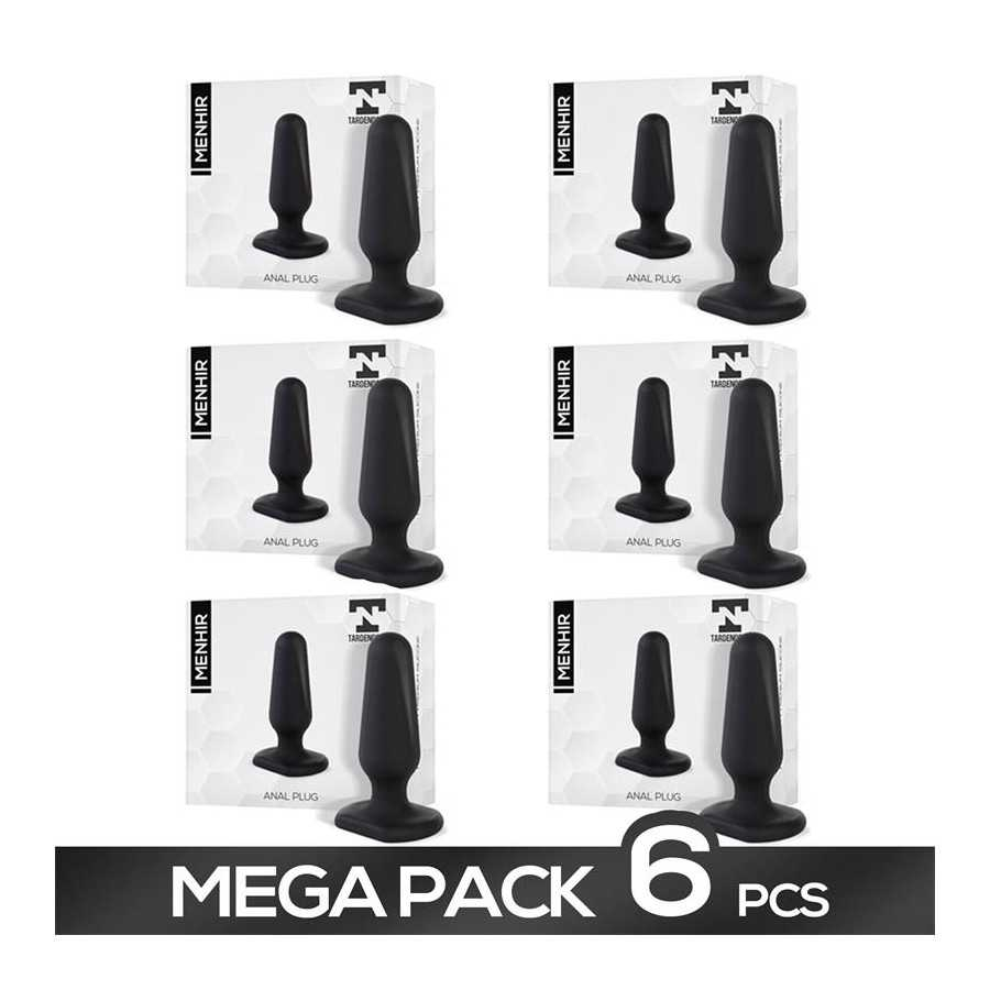 Pack de 6 Menhir Plug Anal