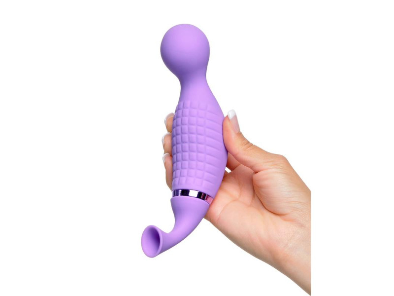 Climax Her Vibrador y Estimulador con 2 Cabezales